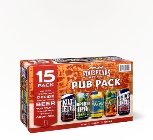 Four Peaks Brewing Pub Pack 15 Cans (12oz)