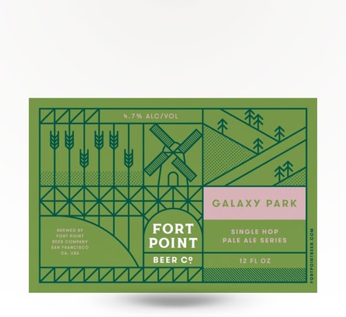 Fort Point Beer Galaxy Park Pale Ale 6 Cans (12oz)
