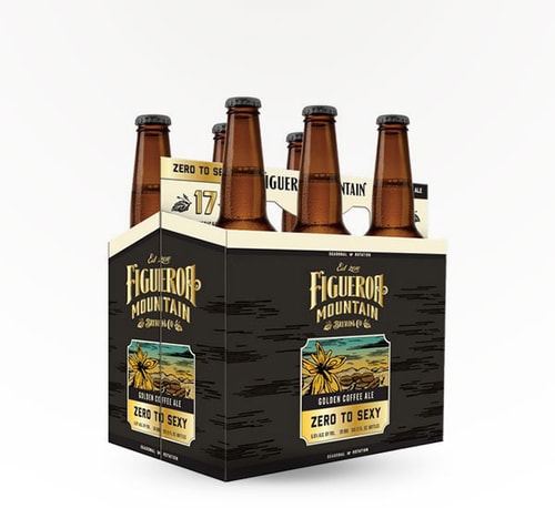 Figueroa Mountain Brewing Zero to Sexy Golden Coffee Ale 6 Bottles (12oz)