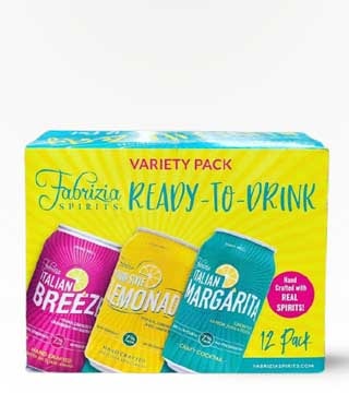 Fabrizia Variety Pack 12 Cans 12 oz