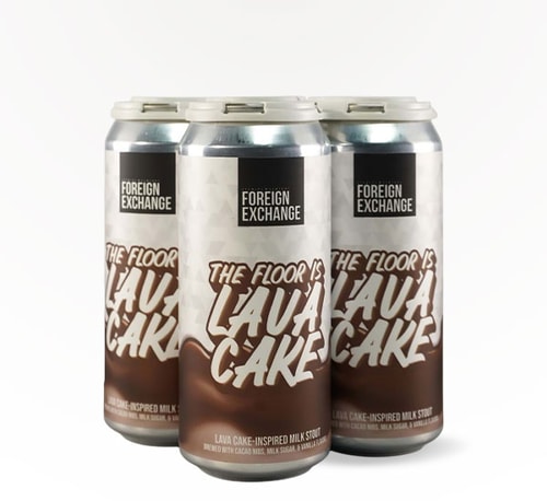 Foreign Exchange Brewing The Floor Is Lava Cake Milk Stout 4 Pack (16oz)