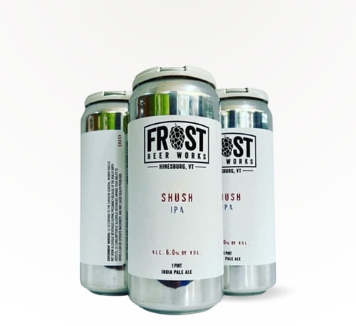 Frost Beer Works Shush IPA 4 Pack (16oz)