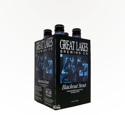 Great Lakes Brewing Blackout Stout 4 Bottles (12oz)