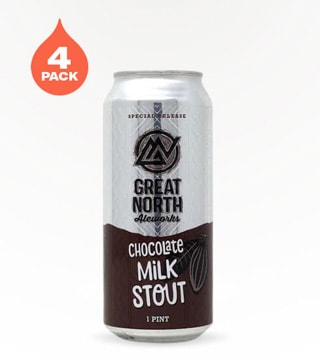 Great North Aleworks Chocolate Milk Stout 4 Cans 16 oz