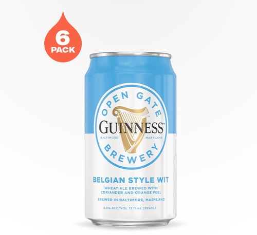 Guinness Belgian Style Wit 6 Cans (12oz)