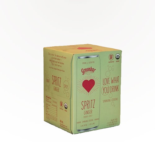 Greenbar Ginger Spritz 4 Pack (16oz)
