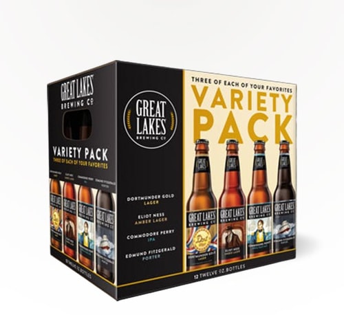 Great Lakes Brewing Sampler Pack 12 Bottles (12oz)