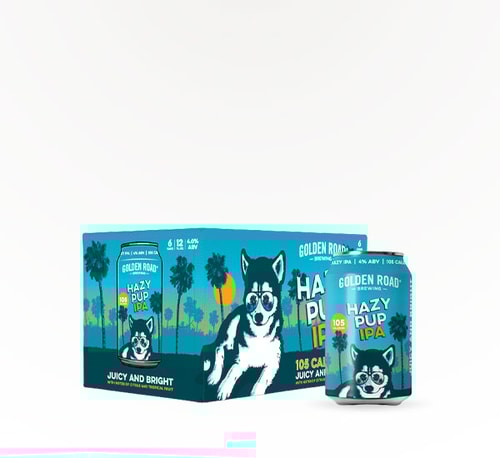 Golden Road Brewing Hazy Pup IPA 6 Cans (12oz)