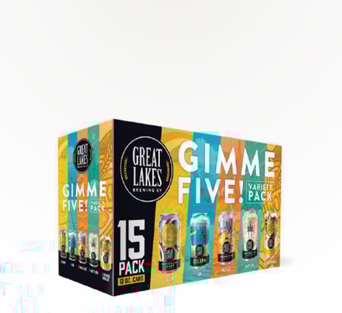 Great Lakes Brewing Gimme Five Variety Pack 15 Cans (12oz)