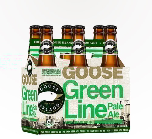 Goose Island Beer Goose Green Line Pale Ale 6 Bottles (12oz)