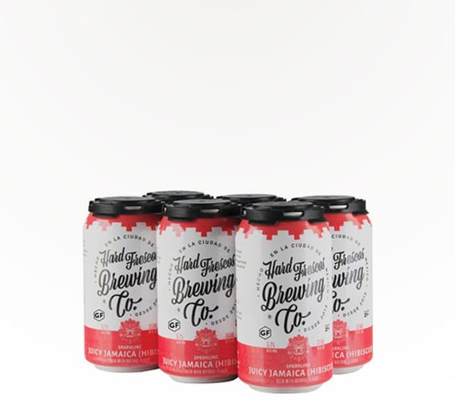 Hard Frescos Juicy Jamaica Hibiscus 6pkc Gluten Free Specialty Beer 6 Cans (12oz)