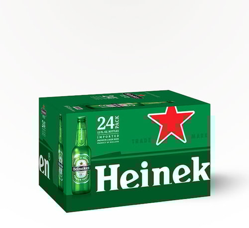 Heineken Lager 24 Bottles 12oz