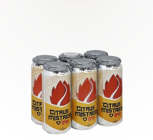 Hop Valley Brewing Citrus Mistress IPA 6 Cans (12oz)