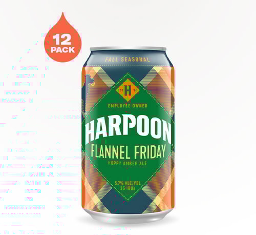 Harpoon Brewery Flannel Friday Amber Ale 12 Cans (12oz)