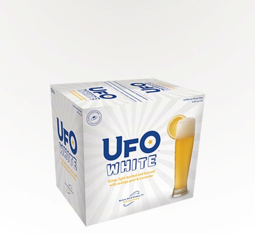 Harpoon Brewery UFO White Wheat Beer 6 Cans (12oz)