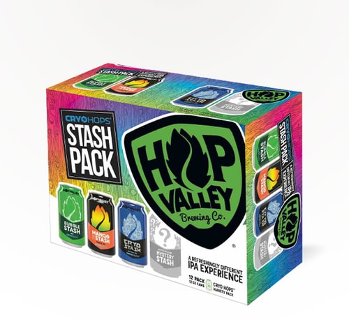 Hop Valley Brewing Cryo Hops Stash Pack 12 Cans (12oz)