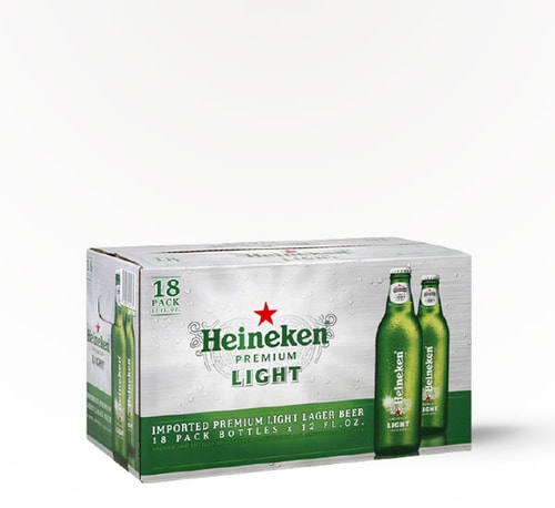 Heineken Premium Light 18 Bottles (12oz)