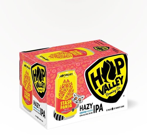 Hop Valley Brewing Stash Panda IPA 6 Cans (12oz)