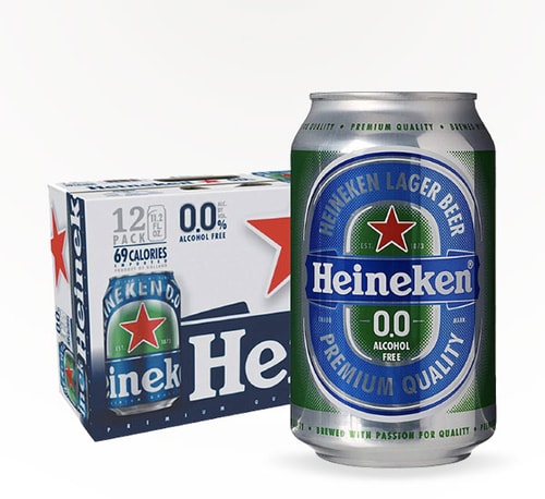 Heineken Non-Alcoholic Lager 12 Cans (11.2oz)