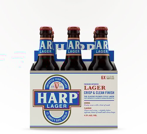 Harp Lager 6 Bottles (12oz)