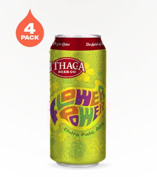 Ithaca Beer Flower Power IPA 4 Pack (16oz)