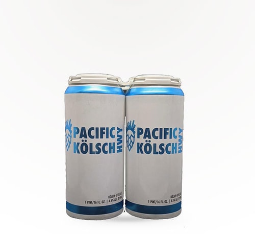Indie Pacific Kolsch Highway Kolsch Light Hybrid Beer 4 Pack (16oz)