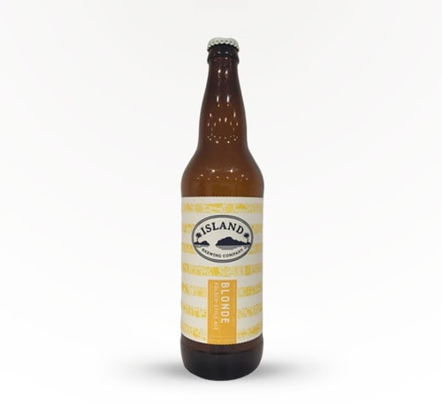 Island Brewing Blonde Ale Blonde Ale Light Hybrid Beer 22oz (Bottle)