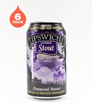 Ipswich Ale Brewery Oatmeal Stout 6 Cans 12oz