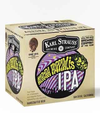Karl Strauss Brewing Aurora Hoppyalis IPA 12 Bottles