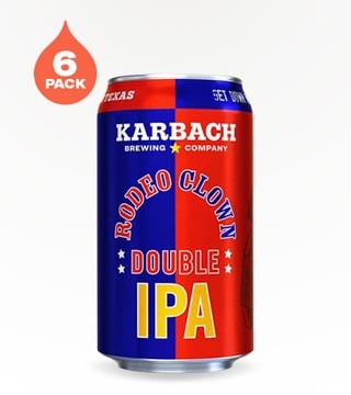 Karbach Brewing Rodeo Clown Double IPA 6 Cans (12oz)