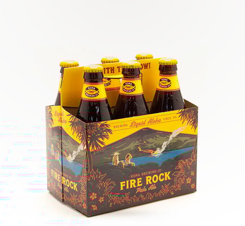 Kona Brewing Fire Rock Pale Ale 6 Bottles (12oz)