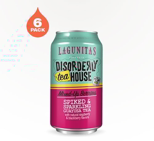 Lagunitas Brewing Disorderly TeaHouse Mixed-Up Berries 6 Cans (12oz)