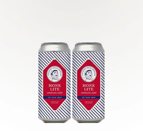 Laughing Monk Brewing Monk Lite American Lager 4 Pack (16oz)