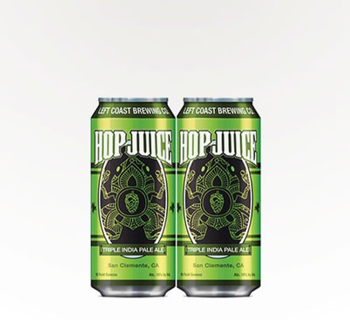 Left Coast Brewing Hop Juice Triple IPA 4 Pack (16oz)