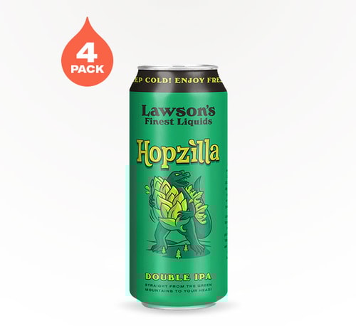 Lawson's Finest Liquids Hopzilla Double IPA 4 Cans (12oz)