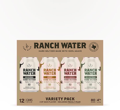 Lone River Ranch Water Variety Pack 12 Cans (12oz)