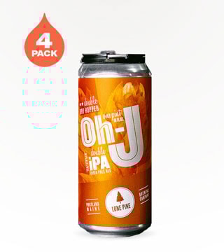 Lone Pine Brewing Oh-J Double IPA 4 Cans 16 oz