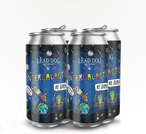 Lead Dog Brewing Intergalactic DIPA 4 Pack 16oz