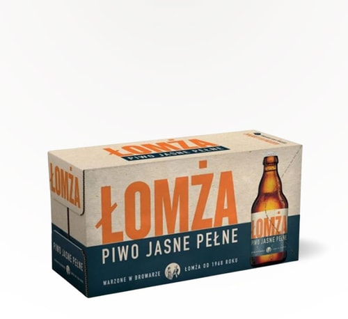 Lomza Piwo Jasne Pelne Lager 10 Bottles 11.2 oz