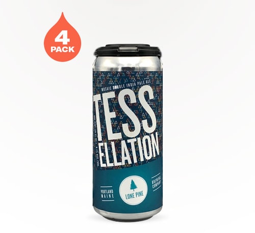 Lone Pine Brewing Tessellation Double IPA 4 Pack (16oz)