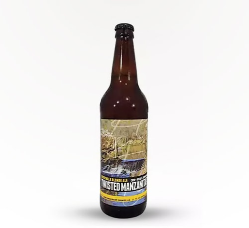 Manzanita Riverwalk Blonde Ale Light Hybrid Beer 22oz Bottle