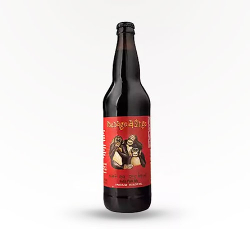 Menage A Singe Black IPA American IPA India Pale Ale 22oz (Bottle)
