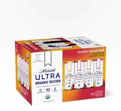 Michelob Ultra Organic Seltzer Variety Pack No. 2 12 Cans (12oz)