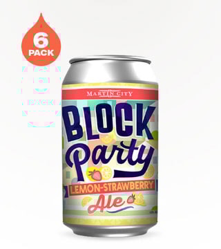 Martin City Brewing Block party Fruit Beer 6 Cans (12oz)