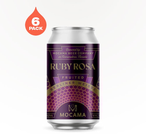 Mocama Beer Ruby Rosa Fruited Berliner Weisse 6 Cans (12oz)