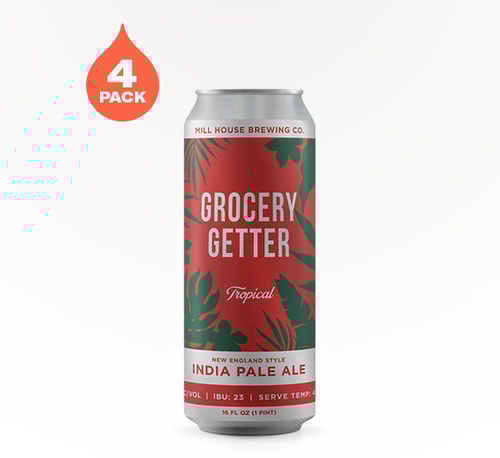Mill House Brewing Grocery Getter IPA 4 Pack (16oz)