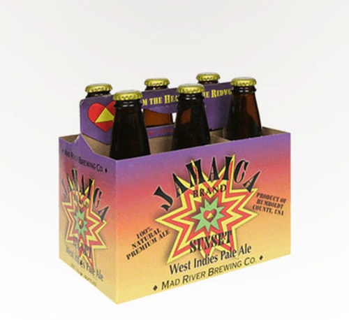 Mad River Jamaica Sunset I.P.A. American IPA India Pale Ale 6 Bottles (12oz)