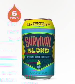 Martin City Brewing Belgian Blonde Ale 6 Cans (12oz)