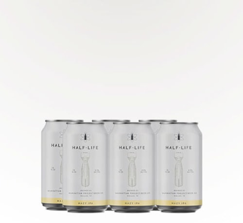 Manhattan Project Beer Half Life- Hazy IPA 6 Cans (12oz)