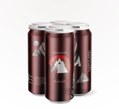 Maplewood Brewery Tiger Mountain Helles Lager 4 Pack (16oz)